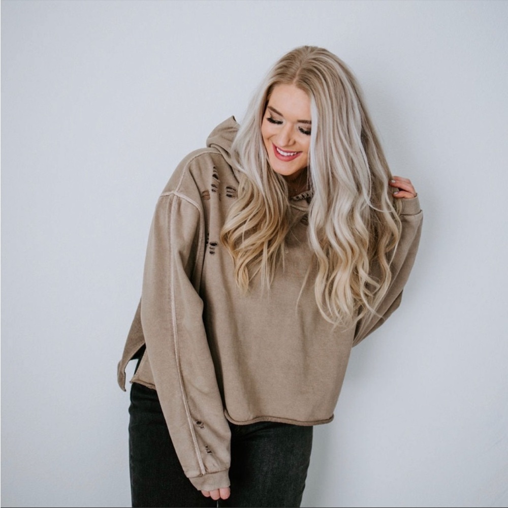 Chelsea Deboer Distressed Murphy Hoodie